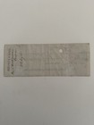 1909 Wright Brothers Check Signed By L  Wright To Wells Fargo Express 