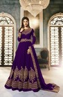 Indian Pakistani Eid Bollywood Dress Anarkali Salwar Kameez Ethnic Designer Suit