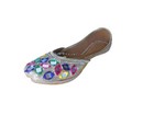 Women Shoes Indian Handmade Wedding Jutties Leather Flip-flops Mojaries Us 6-9
