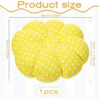 Wrist Pin Cushion For Sewing Pincushions Cute Needle Yellow 