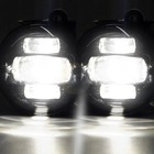 Lh rh Black Led Driving Fog Lights For Honda Goldwing Gl1800 2001-2010 Fog Lamps