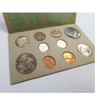 1955 P Us Mint Silver Uncirculated Unc Complete 10 Coin Set  58117t