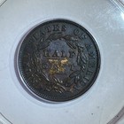 1834 Classic Head 1 2c Half Cent  Anacs Au 55 - Cleaned