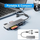 Memory Stick Pro Duo Adapter 5 In 1 Multi Memory Card Reader Supports Sd tf cf
