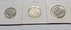 Egypt 5  10   20 Piastres Silver 1955-1957 - 3 Coins