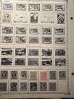 1861-1954 Greece  On Citation Album  5  Pages - 66 Stamps Used