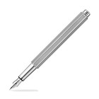 Caran D ache Ecridor Fountain Pen In Maille Milanaise Silver Plated - Fine Point