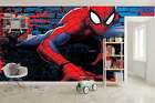 Spiderman Self-adhesive Removable Wallpaper Mural Home Wall Art Decor Wp2