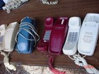 Lot Of 8  Vintage Gte Push Button Princess Landline Phone  stock P5 