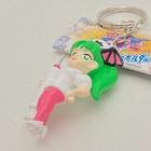 Capcom Morrigan Nurse Version Figure Keychain Pocket Fighter Tag Japan