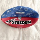 Steeden 2026 Nz Warriors Rugby Ball Brand New Unpumped Full Team Signed Design