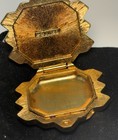Vintage Estee Lauder Compact Honeycomb Bee With Rhinestones On Enamel Prototype