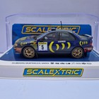 Scalextric C4555a Subaru Impreza Wrx Carlos Sainz Slot Car - Weathered Livery