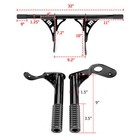 Gloss Black Highway Bar Crash Bar For Harley Softail Low Rider St Fxlrst 2022-25