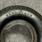 Vintage Goodyear Tire Ashtray  Early Tubeless Super Cushion W  Wing Logo Sign