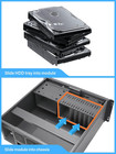 4u Server Chassis Rackmount Case   7 3 5  Bays  2 5 25  Devices  Atx  Ceb Com   
