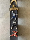 Mighty Morphin Power Rangers Collectible Pin Set Of 7 Vintage Ranger Pins 