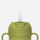 Toddler Tumbler 8oz Insulated Sippy Cup With Silicone Straw And Spout  Green