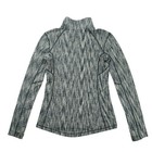 Nike Pro Hyperwarm Womens Top Size M 1 2 Zip Long Sleeve Pullover Space Dye