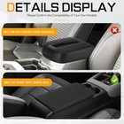 Ilonpa Center Console Armrest Lid Kit W latch For 2007-2013 Chevy Silverado