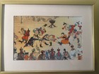 Beautiful Chinese Art Print Framed