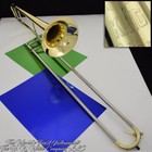 1946 Vintage King H  N  White 2b Liberty Trombone Super Sn  282214
