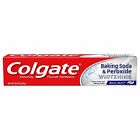 Colgate Whitening Toothpaste Baking Soda And Peroxide Brisk Mint 6 Oz Pack Of 6