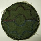In Country Vietnam Wartime Made 9th Division Shoulder Patch  Xu