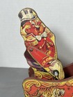 1940 s Fisher Price  156 Circus Wagon Wood W paper Litho Pull Toy Works Video