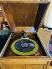 Victor Talking Machine Vv-x Early 1900s With Over 90 Records Extra Needles Works