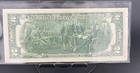 Bicentennial 1976  2 Two Dollar Bill Note Misaligned Over Print Seal Shift Error