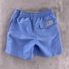 Polo Ralph Lauren Swim Trunks Kids Size Small Blue Yellow Logo Beach Swimwear