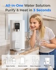  instant Hot  Waterdrop K19-h Countertop Reverse Osmosis System No Installation
