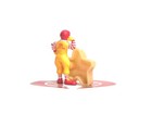 Mcdonald s Happy Meal Toy Ronald Mcdonald Glow In The Dark Pvc Figure 1988