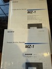 Sony Mz-1 Portable Minidisc Player   Recorder Bundle W  Extras - Tested 