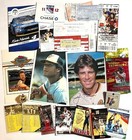 Vintage Sports Memorabilia   Large Lot W  Baseball Football Basketball Hockey   
