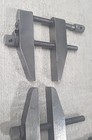 Vintage Unknown Brand Machinist Tools  Parallel Clamps - Set Of 2  3 1 2  Jaws  