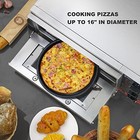  Etl Listed Commercial 16 Inch Countertop Electric Pizza Oven With Pizza 