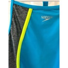 Speedo Blue Green Gray Swisuit Swim Team Competition Girls 10