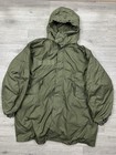 Vintage Us Army M-65 Fishtail Parka Medium Regular With Liner 1976 M65 Og-107