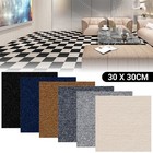 11 8x11 8  Self Adhesive Carpet Floor Tiles Anti-slip Diy Easy To Peel And Stick