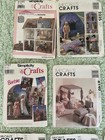 Lot Of 12 Sewing Patterns For Barbie Ken 11 1 2 Inch Fashion Doll House Vintage