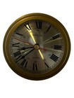 Ships Time Quartz Solid Brass Porthole Maritime Yacht Boat Clock Works 