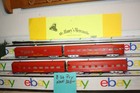Ho  Hand Crafted Aluminum 4 Piece  senile Lines  Train Set