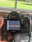 Nikon D60 Dslr Camera And 18-55mm Vr Lens Kit W  Bag Charger Batteries Tested