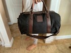 New Ralph Lauren Duffle Gym Carry-on Travel Bag Black