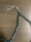 Islamic Prayer 99 Beads Misbaha Tasbih Subha Tesbeeh Dark Green Crystal Tesbeh