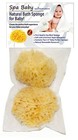  spa Baby  Natural Wool Bath Sponge By Spa Destinations  2 Pack  