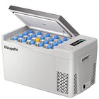 Bougerv 23 Quart Portable Car Refrigerator Freezer 12v 24v -8    50    Grey