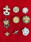 Vinatage  boy Scouts Of America Pins  Mixed Lot Of  9  Some Very Rare  Nice Lot